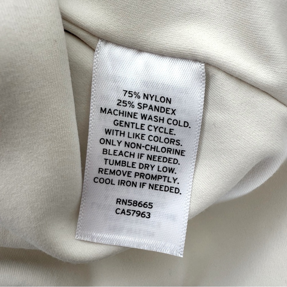 Set of 2 Cream and White Size Small Bodysuits from Open Edit and Bp - Picture 5 of 12